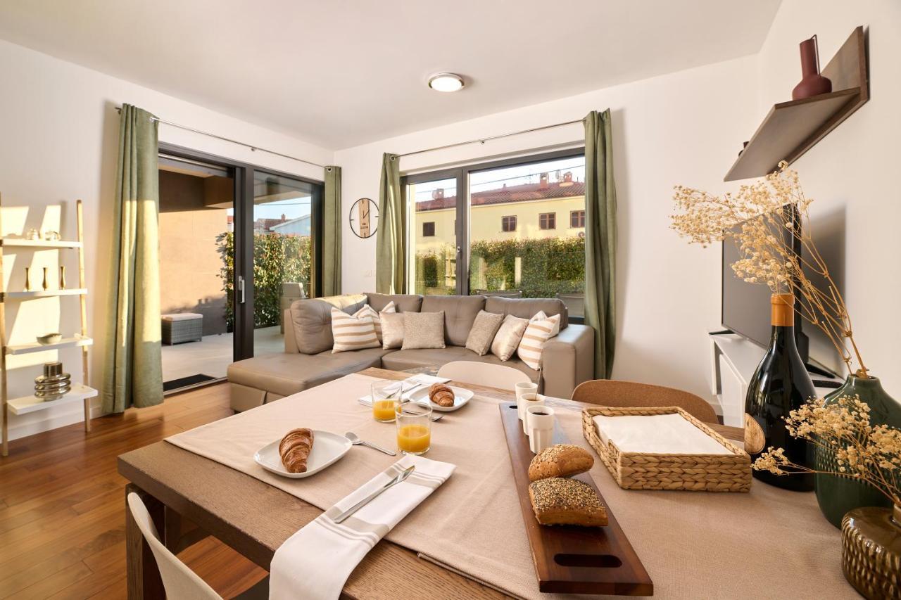 Spada Brand New Apartment With Garden 3 Min From Beach! Porec Bagian luar foto
